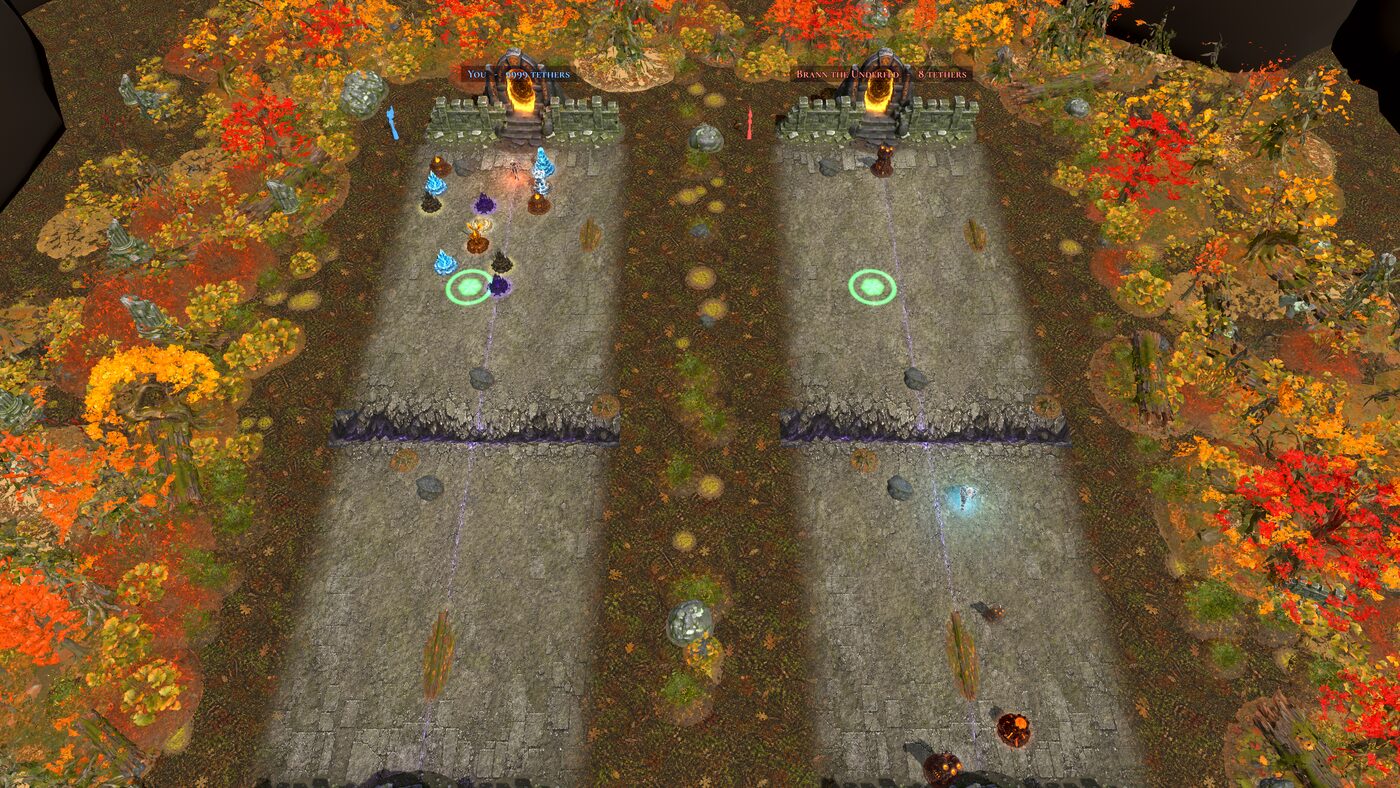 The Emberwood Ruins, the first Gauntlet biome