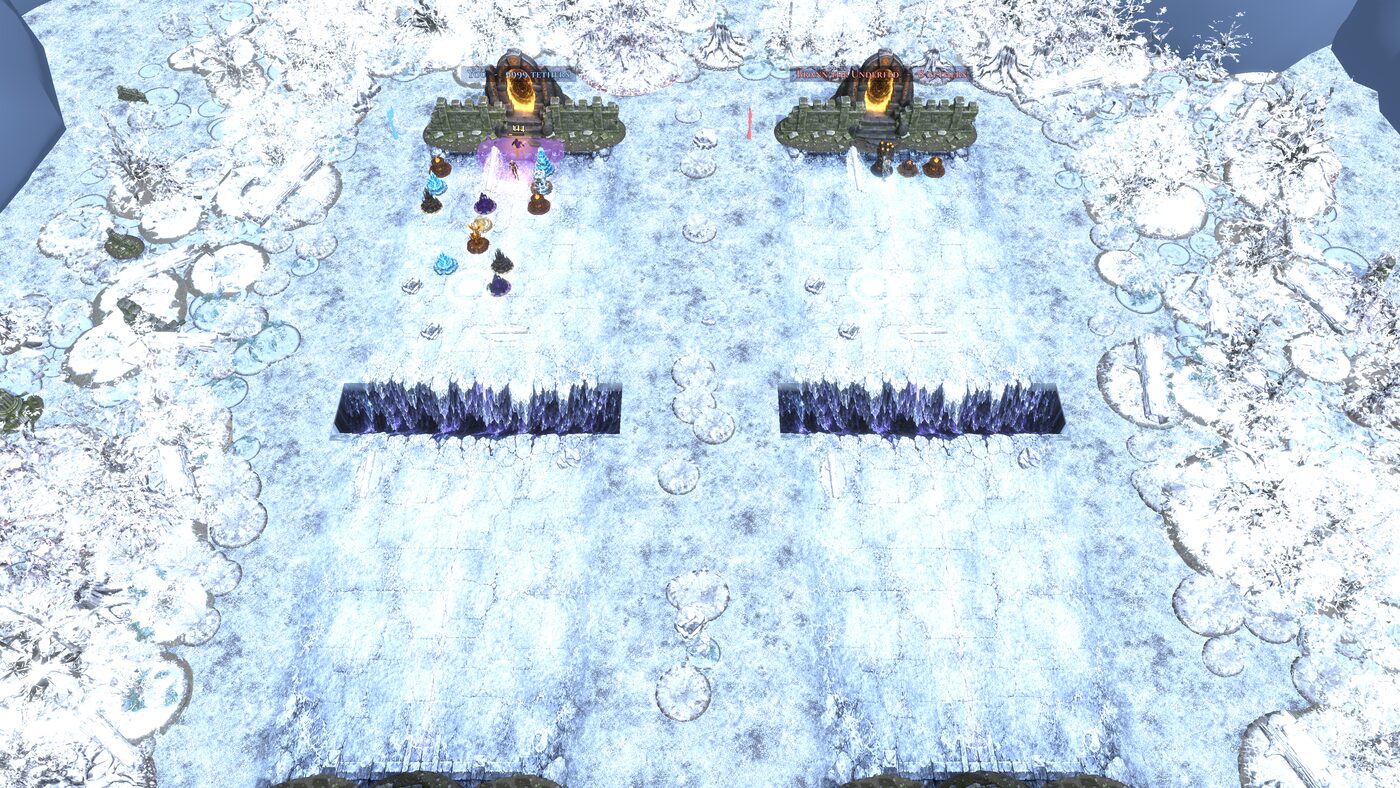 Frostvault, the snowbound second biome